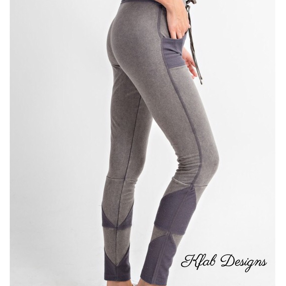 ❤️LAST 1! French Terry Washed Jogger Leggings! - Picture 4 of 5